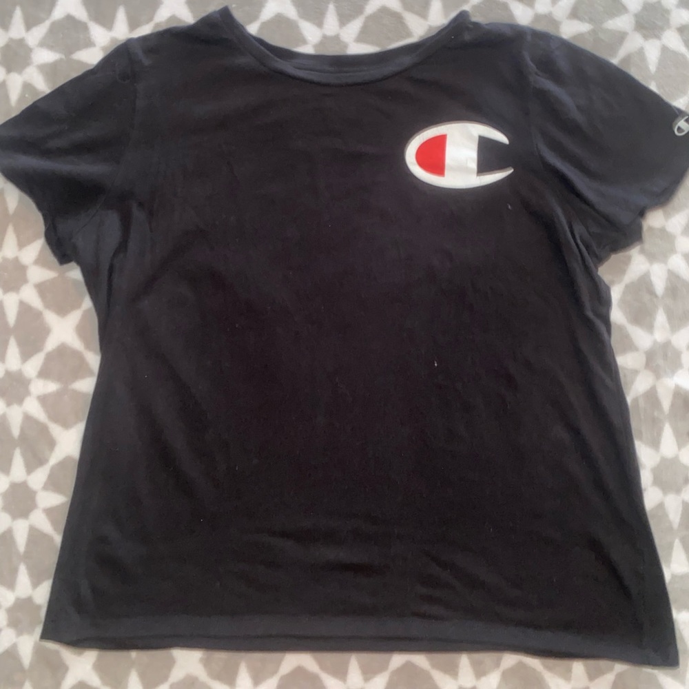 Champion black tee